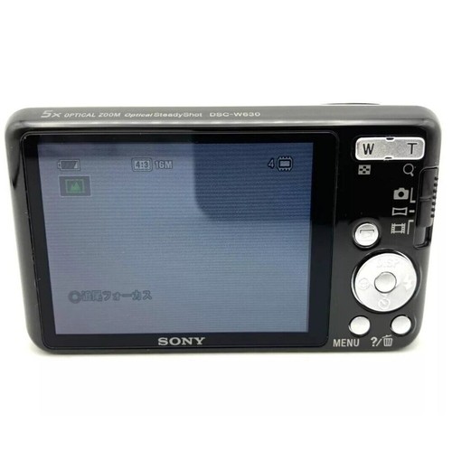 Sony Cyber-shot DSC-W630 Digital Camera 16.1 MP Compact 5x Optical Zoom Black - Picture 4 of 7