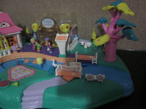 1996 VTG Polly Pocket Blue Bird Polly’s Magical Movin’ Pollyville Boutique - Picture 19 of 24