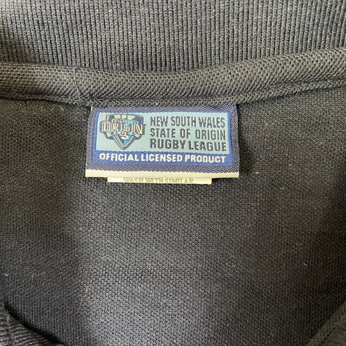 Nueva Gales del Sur NSW Azul Rugby Equipo Polo Hombre Pequeño Azul - Imagen 3 de 8