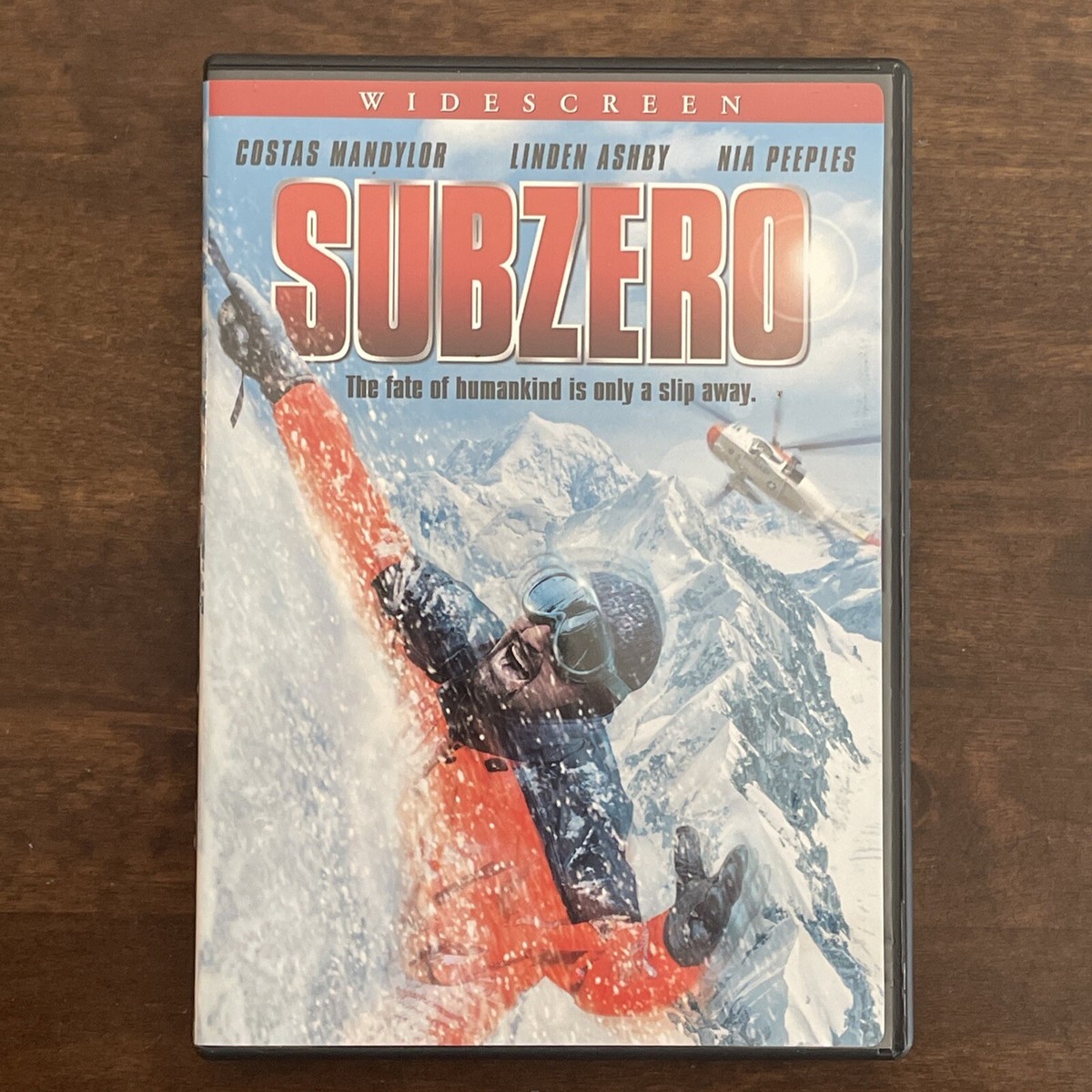 Subzero (DVD, Widescreen, 2005) NIA PEEPLES MOUNTAIN CLIMBING SNOW