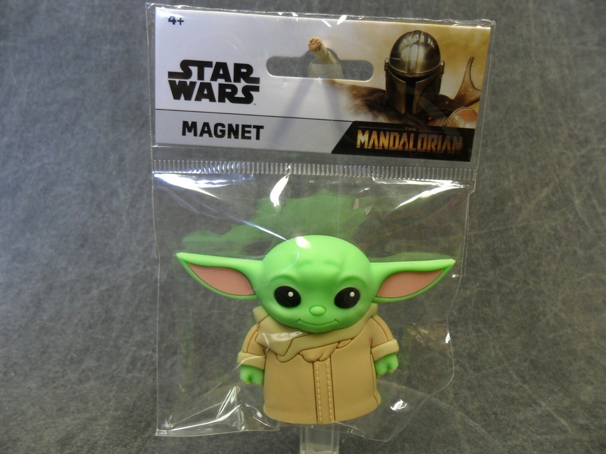 Star Wars Mandalorian The Child Baby Yoda Grogu 3d Magnet