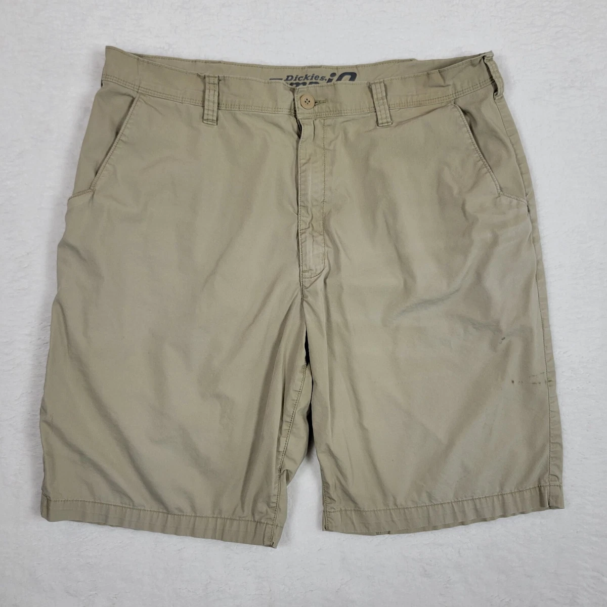 Le Bebé Enfant check-pattern button-fly shorts - Beige