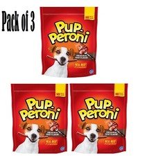 Pup-Peroni Dog Snacks Original Beef Flavor dog treats 46 oz -3pk