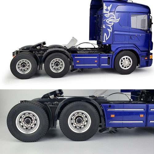 1/2/4x Hex Rear Wheel Rims Hubs for 1:14 Scale RC Tractor Truck Tamiya Upgrade - Picture 5 of 14
