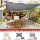 Waterproof Sunshade Sail Sunshade Garden Beach Camping Swimming Pool Sunshade