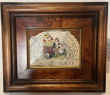Sheila P. Sewell Framed Potraits in Miniature - The Milkmaids Children