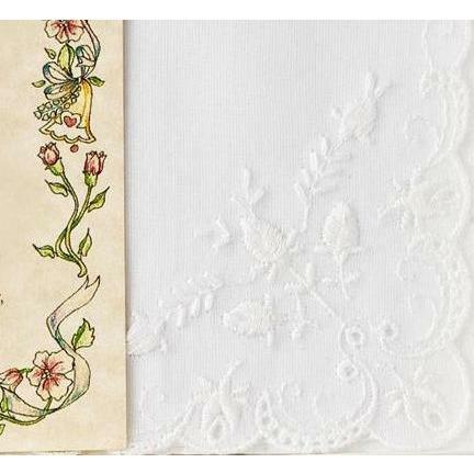 For Groom's Stepmother or Someone Dear Wedding Handkerchief - Picture 2 of 3