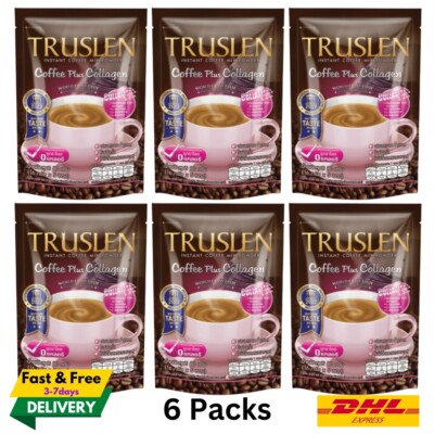 6x Truslen Coffee Collagen Plus No Sugar Weight Management