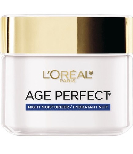 Crema hidratante facial antienvejecimiento L'oreal Age Perfect de noche - Imagen 3 de 3