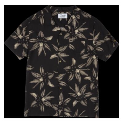 FENDER The Norvell Button Up Shirt, Black S