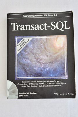 Transact SQL von William C. Amo (Mixed Media, 1998, inklusive CD)