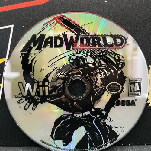 Mad World & Goldeneye 007 Nintendo Wii NTSC-U/C USA TESTED FREE TRACKED POSTAGE - Picture 2 of 11
