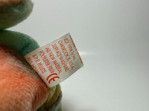 TY Beanie Baby PEACE 5th Gen HT/6th Gen TT Tie Dye MWCT Vintage Grateful Dead - Picture 14 of 19