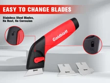 Goldblatt Caulk Remover Tool, Caulking Tool Grout Removal Tool