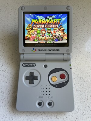 Nintendo Gameboy Advance SP GBA IPS Backlit LCD Screen Console AGS