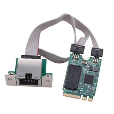 New M.2 Key A E 2.5G Gigabit Ethernet Network Lan Card RTL8125B Chipset