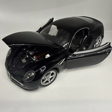 • Welly 1:18 Alfa Romeo 8C Competizione Diecast Black - Super Clean - Read