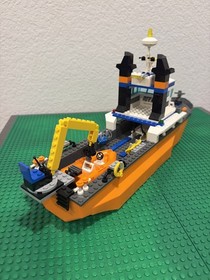LEGO CITY: Coast Guard Lot Patrol Boat & Tower 7739 7737 7736 Used Read Desc