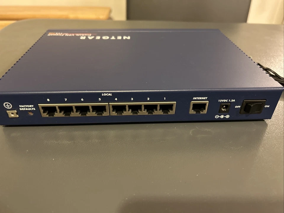 NETGEAR Model FVS318 ProSafe VPN Firewall 8 Port with Power Cord - Image 3 of 3