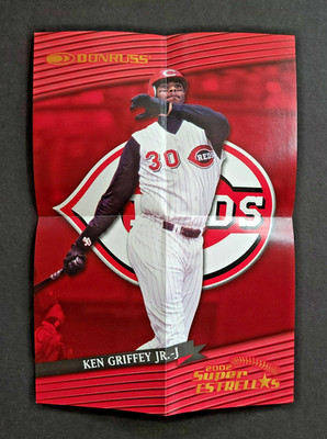 2002 Donruss Super Estrellas del Beisbol Ken Griffey Jr. Posters de Jugadores #9