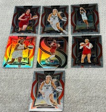 2025 Select WNBA Indiana Fever 7 Card Lot Clark Boston Mitchell Hull RC Prizm