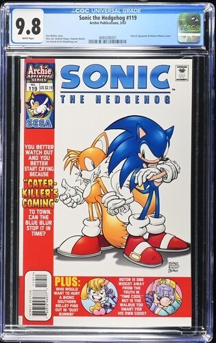 Sonic the Hedgehog #119 2003 Archie Publications CGC 9.8 001