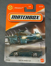 Matchbox 1997 McLaren F1 GT 32/125 Green Read...