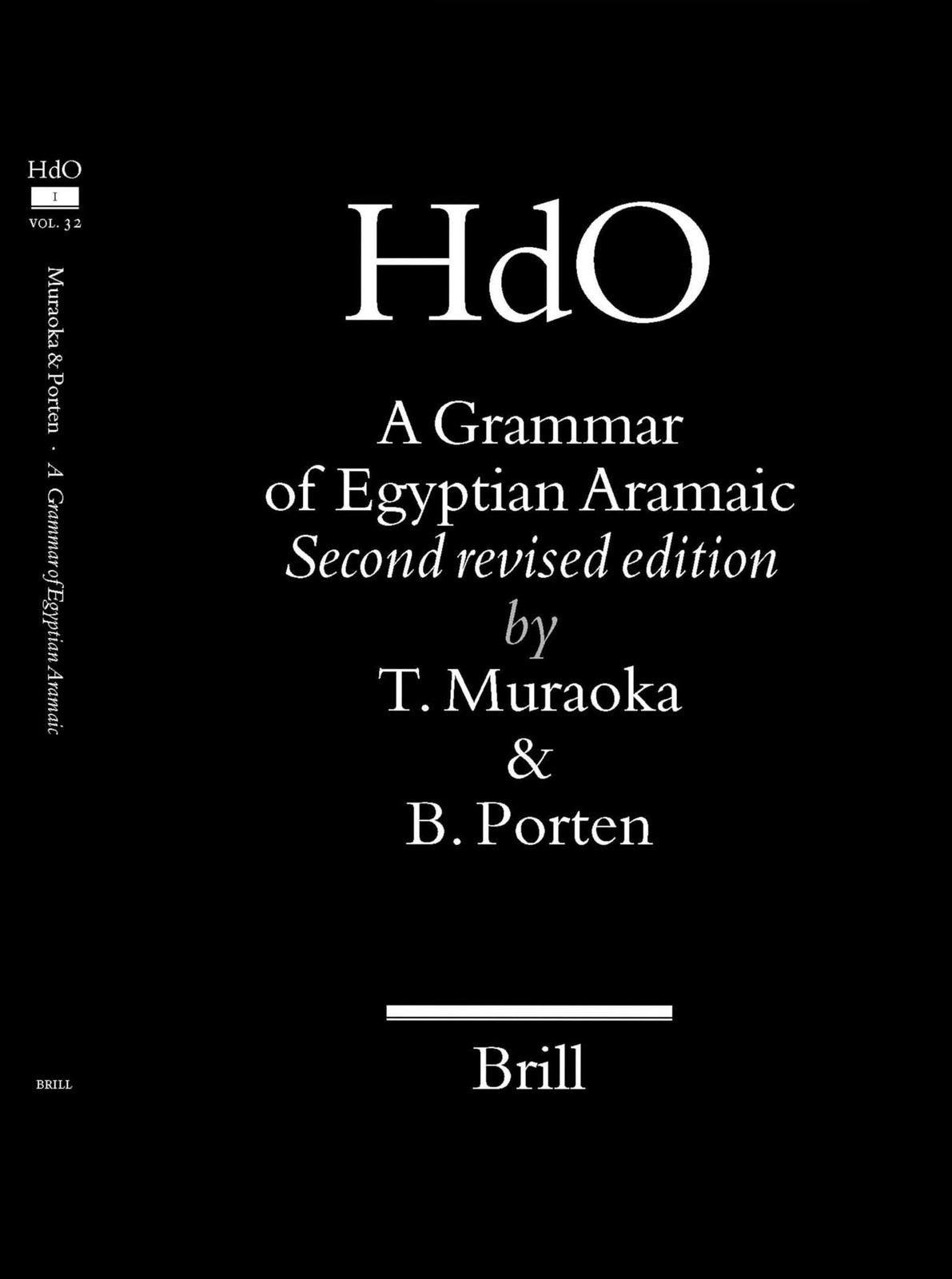 A Grammar of Egyptian Aramaic (Handbook of Oriental Studies: Section 1, the Near