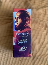 Hennessy x LeBron James Limited Edition Bottle BOX ONLY Empty NBA Basketball Rap