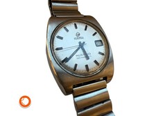 Orologio cult ROAMER Mustang Indianapolis automatico vintage 1969 DIFETTOSO SWISS