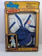 Vintage My Buddy Batter Up Outfit New in Box Deadstock 1986 Let's Play Ball