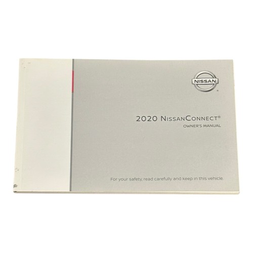 2020 Nissan Murano Owners Manual Reference Warranty Case Set Embroidered Nissan - Picture 11 of 15