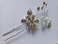Silver Wedding Comb / Slide