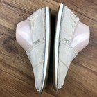 Bobs Women Sz 9 Tan Beige Memory Foam Slip On Flats Striped Back *Stains *Read — photo 7