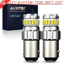 1157 7528 LED Tail Brake Stop Reverse Parking Turn Signal Light Bulb Super White