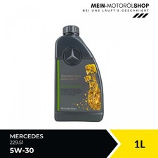 Mercedes 5W-30 229.51 1 Liter prod. Anfang 2022 Original Motoröl Mercedes 5W-30 229.51 1 Liter prod. Anfang 2022 Original Motoröl