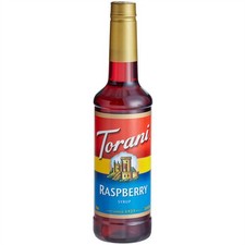 Torani Raspberry Flavoring / Fruit Syrup 750 mL 880602654