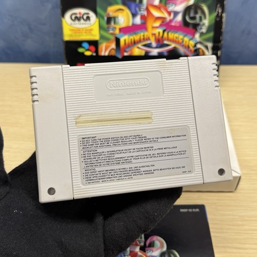 Mighty Morphin Power Rangers - Nintendo SNES Versione PAL EUR GIG ITA Completo - Foto 7 di 15