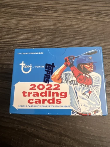 Topps 2022 Series 2 Vending Hobby Baseball Box - 170 Cards- Bobby Witt & Vlad RC