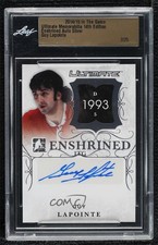 2014 ITG Ultimate Memorabilia 14th Edition Silver 2/25 Guy Lapointe Auto HOF 4f5