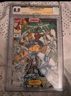 AMAZING SPIDER-MAN #360 CGC 8.0 SIGNED Mark Bagley 1st CARNAGE Cameo JSA 1992