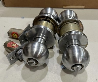 Schlage D53LD ORB 630 Entry Function Knob 2-3/4  Backset Latch Grade 1