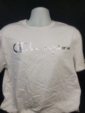 Men's Champion Heritage White T-Shirt Size L NEW WITH TAGS