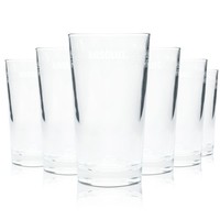 6X Absolut Vodka Glas 0,3L Becher Elyxir Tumbler Longdrink Cocktail GläSer