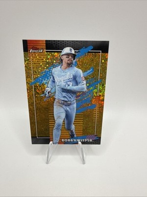 Bobby Witt Jr 2026 Topps Finest Uncommon Gold Geometric /50 #107