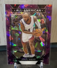 Jamal Shead 2024 Prizm Draft Picks All-American Purple Ice #39/149 Rookie #17