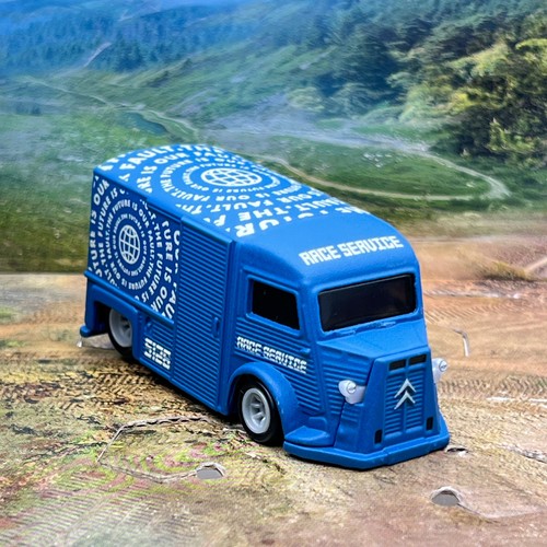 Hot Wheels Premium Citroen H Van Blue 2024 1:64 Loose Diecast - Picture 2 of 6