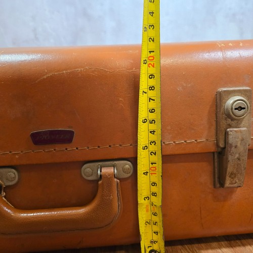 Originale Vintage Pioneer Grande Valigia Marrone Retro Custodia Prop Display 'Paddington' - Foto 18 di 24