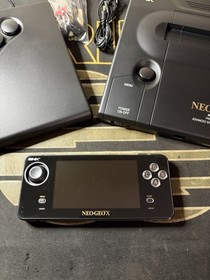 NeoGeo x Handheld Console with Ninja Masters CIB Tested Retro Video Games SNK