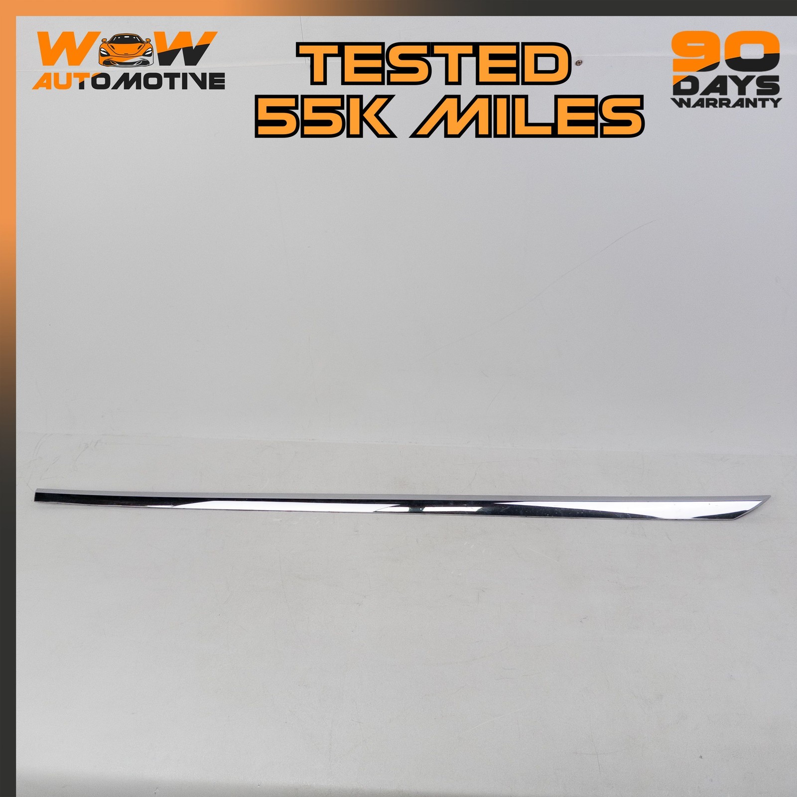 12-17 BENTLEY CONTINENTAL GTC FRONT LEFT DRIVER SIDE DOOR MOLDING TRIM OEM